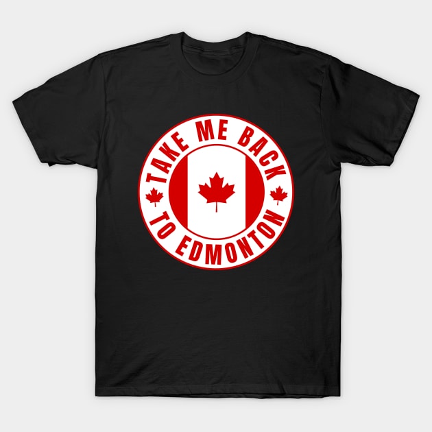 Edmonton T-Shirt by footballomatic